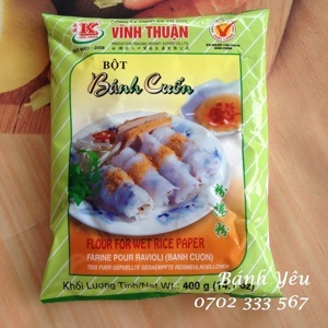 Bột bánh cuốn Vĩnh Thuận gói 400gr