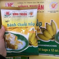 Bột bánh hấp chuối Việt Nam Bột trộn sẵn Bot banh chuoi hap 340g