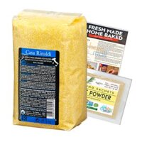 Bột Bắp Polenta Casa Rinaldi 1kg – Corn Flour (TẶNG BỘT TỎI)