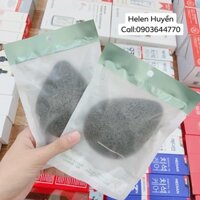 Bọt Biển Rửa Mặt Charcoal & Konjac Cleasing Puff