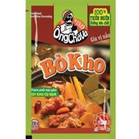 Bột Bò Kho 28gr – Ông Chà Và - Bí Quyết Đầu Bếp