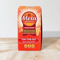 Bột bổ sung chất xơ vị cam no added sugar Metamucil 30 gói