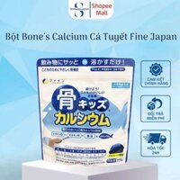 Bột Bone's Calcium Bổ Sung Canxi For Kids Fine Japan Xương Cá Tuyết Nhật Bản - Gói 140g