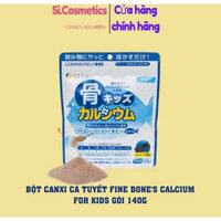 Bột Bone's Calcium for kids bổ sung canxi cá tuyết tăng chiều cao Nhật Bản - Túi 140gr