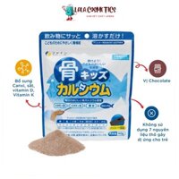 Bột Bone's Calcium for kids túi 140g bổ sung canxi xương cá tuyết Nhật Bản