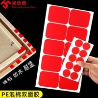 Bọt bong bóng mạnh Băng keo hai mặt mạnh mẽ Cotton cố định Băng dính hai mặt Băng dính có độ nhớt cao không để lại dấu vết Dễ xé văn phòng Keo dán hai mặt trong suốt Bán buôn Băng keo hai mặt