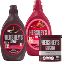 Bột Ca Cao Hershey 226g, Syrup 680g – Bí Quyết Cho Mọi Món Tráng Miệng Tuyệt Vời