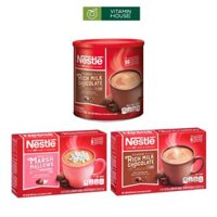 Bột Ca Cao Hòa Tan Chocolate Nestle (Hộp,Lon)