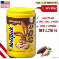 Bột Ca Cao Mỹ Nesttle Nestquik Hương Vị Chocolate 1.275Kg cacao