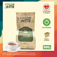 Bột Ca Cao Sữa Hoà Tan 3in1 Cacaomi - Vị Cacao Nguyên Chất 500g