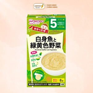 Bột cá tuyết và rau Wakodo 5M+