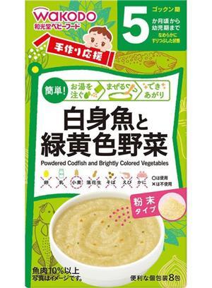 Bột cá tuyết và rau Wakodo 5M+