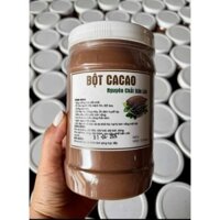 Bột CaCao ĐakLak Nguyên Chất 100% Loại đăc biệt  Dùng Làm Bánh, Pha Sữa - Hộp 500g