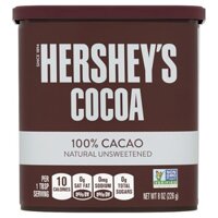 Bột cacao Hershey's Cocoa powder (Hershey’s Cocoa Natural Unsweetened 100% Cocoa)- 226gr