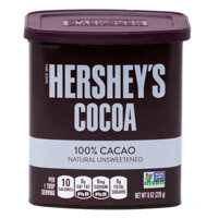 Bột Cacao Hershey’s Nguyên Chất 226gr/ Hershey’s Cocoa 100% Cacao Natural Unsweetened 8 Oz - Nhập Khẩu Mỹ