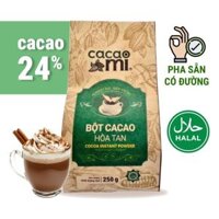 Bột Cacao Hoà Tan pha sẵn đường thơm ngon túi 250g