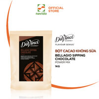 Bột Cacao không sữa / Bellagio Sipping Chocolate Powder - DaVinci Gourmet (1KG)