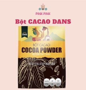 Bột cacao nguyên chất Dans gói 500g