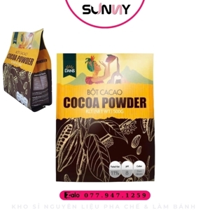 Bột cacao nguyên chất Dans gói 500g