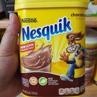 Bột cacao pha sữa Nestle Nesquik Chocolate 263.6g của Mỹ mẫu mới date 2021 236,6 g