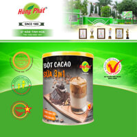 Bột Cacao Sữa 3in1 Hùng Phát Hộp 500g - Nạp Ngay Năng Lượng - Xua Tan Stress