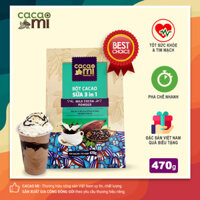 Bột Cacao Sữa Hoà Tan 3in1 Thơm Ngon Cacaomi 470g