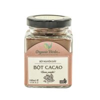 Bột Cacao Việt Nam Loại 1 Nguyên Chất 100% Organic Herbs