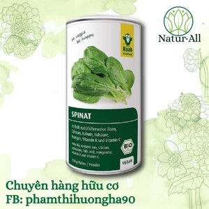 Bột cải bó xôi hữu cơ Raab vitalfood 210g