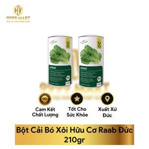 Bột cải bó xôi hữu cơ Raab vitalfood 210g