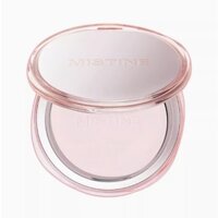 Bột cài đặt Mistine 4K lâu trôi Kem che khuyết điểm mờ trang điểm mặt màu tím 9g