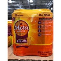BỘT CAM BỔ SUNG CHẤT XƠ HÒA TAN KHÔNG ĐƯỜNG METAMUCIL (55OZ X 2).