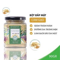 Bột Cám Gạo Nguyên Chất Đắp Mặt Nạ MILAGANICS 90g (Hũ)