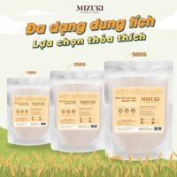 Bột Cám Gạo Nguyên Chất Mizuki Tẩy Tế Bào Chết Cơ Thể Và Da Mặt