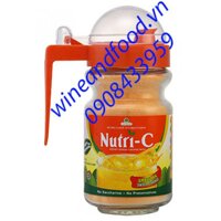 Bột Cam Nutri C hũ thủy tinh 350g