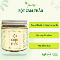Bột Cam Thảo, ngăn ngừa  m.ụn, giúp da trắng hồng, chống lão hoá, chống sưng, giảm tấy đỏ - Thiên Cát