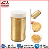 Bột camay nhũ ánh kim pha Epoxy Resin màu VÀNG - YELLOW - 1kg
