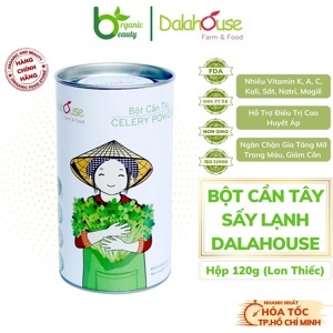 Bột cần tây hữu cơ sấy lạnh dalahouse 150g
