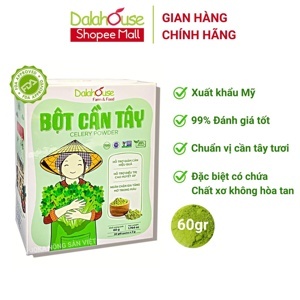 Bột cần tây hữu cơ sấy lạnh dalahouse 150g