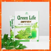 Bột Cần Tây, Tảo xoắn, Diệp lục - Green Life Detox - Hỗ trợ giảm cân hiệu quả, thanh nhiệt giải độc, làm đẹp da