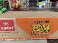 Bột canh tôm Vifon - Thùng 480 gói x 10g