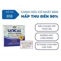 BỘT CANXI RẮC CƠM UNICAL_CANXI HỮU CƠ NHẬT BẢN BỔ SUNG CANXI CHO CƠ THỂ (Sản phẩm này không phải là thuốc)