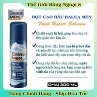 Bọt cạo râu Balea men Đức 300ml cho da nhạy cảm -Date mới nhất