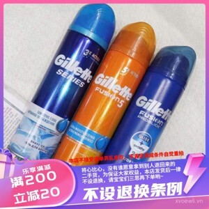 Bọt cạo râu Gillette 200ml