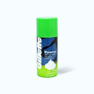 Bọt cạo râu Gillette Foamy Lemon Lime 175g