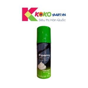 Bọt cạo râu Gillette Foamy Lemon Lime