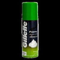 Bọt Cạo Râu Gillette Foamy Lemon-Lime 50g