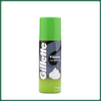 Bọt Cạo Râu Gillette Hương Chanh Foamy Lemon Lime Shaving Foam