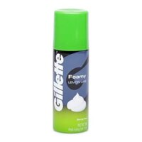 Bọt cạo râu hương chanh Gillette Foamy Lemon Lime (50g)