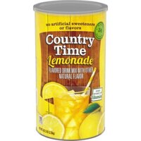 Bột chanh country Time Lemonade của Mỹ HỘP 2.33KG