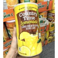 BỘT CHANH VÀNG COUNTRY TIME LEMONADE 2.33KG CỦA MỸ